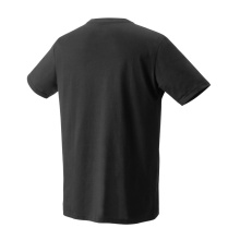 Yonex Sport-Leisure Tshirt Crew Neck Cotton black Men